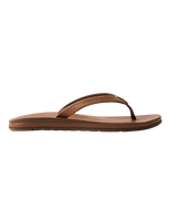 The Reef Womens Womens Ojai Classic Slim Flip Flops in Dark Brown