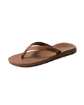 The Reef Womens Womens Ojai Classic Slim Flip Flops in Dark Brown