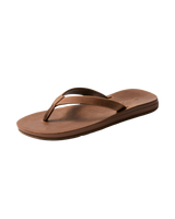 The Reef Womens Womens Ojai Classic Slim Flip Flops in Dark Brown
