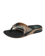 The Reef Mens Fanning Flip Flops in Black & Camo
