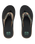 The Reef Mens Fanning Flip Flops in Black & Camo