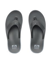 The Reef Mens Fanning H20 Flip Flops in Grey