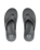 The Reef Mens Fanning H20 Flip Flops in Grey