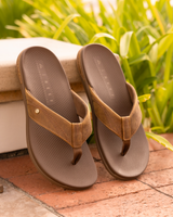 Phantom Lux Flip Flops in Toffee