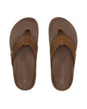 The Reef Mens Phantom Lux Flip Flops in Toffee