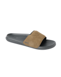 The Reef Mens Tailslide Sliders in Grey & Tan