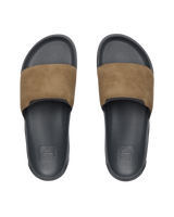 The Reef Mens Tailslide Sliders in Grey & Tan