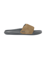The Reef Mens Tailslide Sliders in Grey & Tan