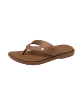 The Reef Womens Sunny Farrah Flip Flops in Chocolate
