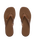 The Reef Womens Sunny Farrah Flip Flops in Chocolate