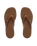The Reef Womens Sunny Farrah Flip Flops in Chocolate