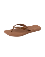 The Reef Womens Solaye Flip Flops in Chocolate