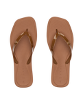 The Reef Womens Solaye Flip Flops in Chocolate