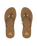 The Reef Womens Bliss Nights Flip Flops in Chocolate Stripe