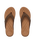 The Reef Womens Cushion Melody Flip Flops in Chocolate & Lion