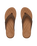 The Reef Womens Cushion Melody Flip Flops in Chocolate & Lion