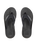 The Reef Mens Fanning+ Flip Flops in Black & Gum