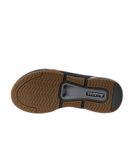 The Reef Mens Fanning+ Flip Flops in Black & Gum