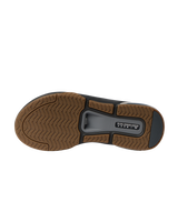 The Reef Mens Fanning+ Flip Flops in Black & Gum