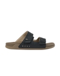 The Reef Mens Phantom Tradewind Sandals in Fossil & Black