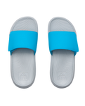 The Reef Boys Boys Salty Sliders in Grey & Blue