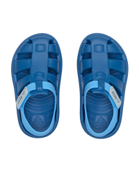 The Reef Boys Boys Totally Beachin Shoes in Blue & Light Blue