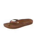 The Reef Womens Vista Ivy Flip Flops in Chocolate