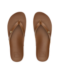 The Reef Womens Vista Ivy Flip Flops in Chocolate