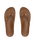 The Reef Womens Vista Ivy Flip Flops in Chocolate