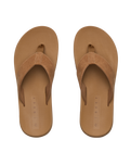The Reef Mens The Nox Flip Flops in Tobacco