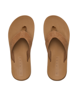 The Reef Mens The Nox Flip Flops in Tobacco