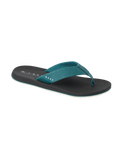The Reef Mens The Nox Flip Flops in Mediterranea & Black