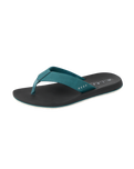 The Reef Mens The Nox Flip Flops in Mediterranea & Black