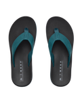 The Reef Mens The Nox Flip Flops in Mediterranea & Black