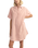 Classic Shirt Dress in Rose