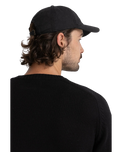 The Rhythm Mens Classic Cap in Vintage Black