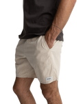 Classic Linen Jam Walkshorts in Sand