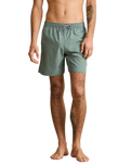Classic Volley Shorts in Silver Pine