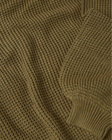 Classic Knit Jumper in Olive