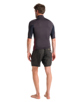 Nuwave Rash Vest in Anthracite, Black & Wine