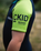 The C-Skins Boys NuWave C-Kid Baby Front Zip Shorty Wetsuit in Bluestone & Lime