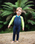 The C-Skins Boys NuWave C-Kid Baby Front Zip Wetsuit in Bluestone & Lime