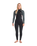 The C-Skins Womens NuWave Element 3/2mm Back Zip Wetsuit in Black, Forest Green & Rose