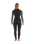 The C-Skins Womens NuWave Element 3/2mm Back Zip Wetsuit in Black, Forest Green & Rose