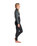 The C-Skins Womens NuWave Element 3/2mm Back Zip Wetsuit in Black, Forest Green & Rose