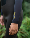 Boys NuWave Legend 5/4/3mm Back Zip Wetsuit in Olive & Meteor