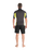 The C-Skins Mens NuWave Rash Vest in Anthracite & Lime