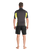 The C-Skins Mens NuWave Rash Vest in Anthracite & Lime