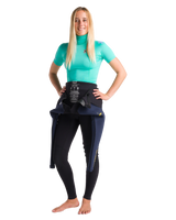 The C-Skins Rx Nuwave Rash Vest in Aqua & Lilac