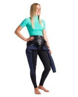 The C-Skins Rx Nuwave Rash Vest in Aqua & Lilac